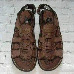 Okko Leather Oxford Fisherman’s sandals